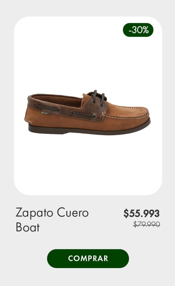 zapatos cuero boat